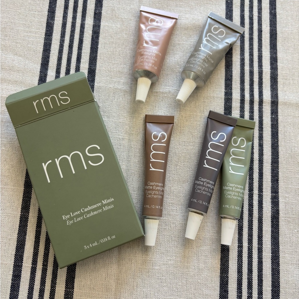 RMS Beauty Eye Love Cashmere Minis - Olive Green, Taupe, Rose, Brown, Gray